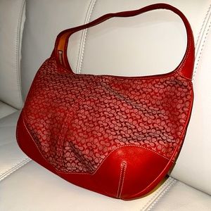 Coach Red Handbag